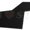 Cabriolet header front plate