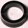 Window winder handle bezel black single