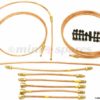 Brakepipe kit no servo drum brakes hydrolastic