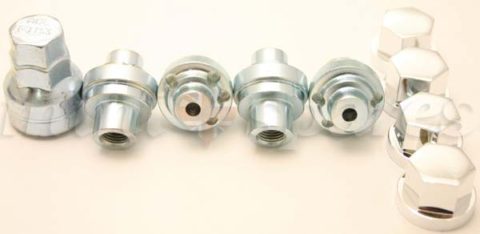 Wheel locknuts for minispares and original minilite nut 168