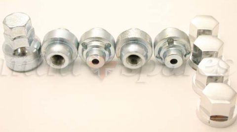 Wheel locknuts for no6 type gb alloy(88g322)pre 1984 668