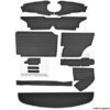 Trim interior kit 19 piece black pre 70