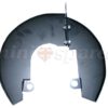 Brake disc shields 8.4" upper and lower left hand pair
