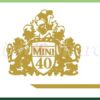 Mini 40 decal set