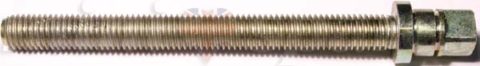 Spindle adjuster drive on twin point belt adjuster