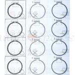 Piston ring set for 21250/1 std