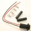 Bulbholder for side light conversion on quadoptics